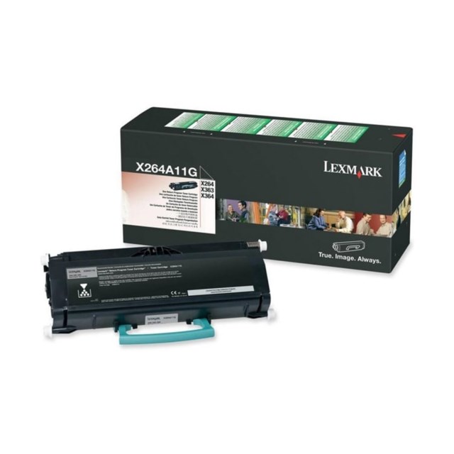 Lasertoner Lexmark Svart X264/X363/X364 - 1