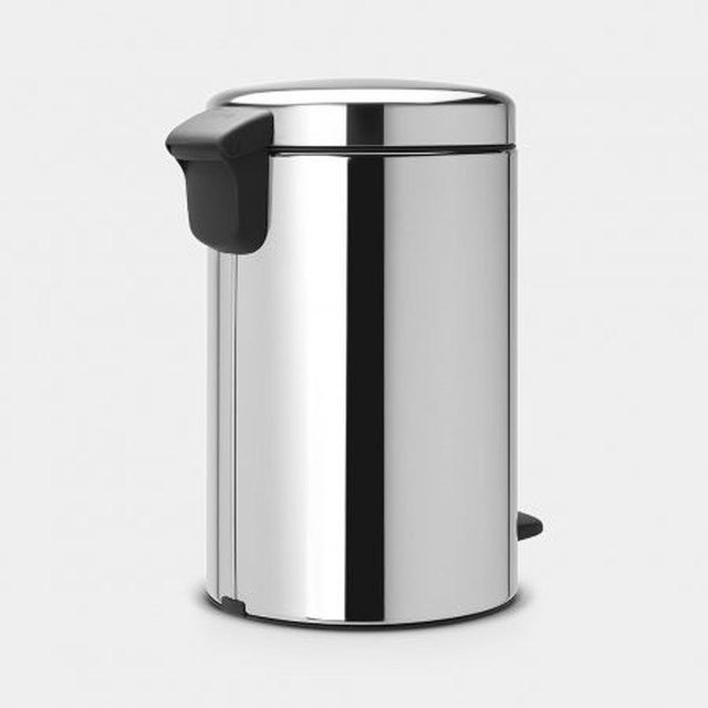 Pedalhink Brabantia NewIcon 12L blankt stål - 411x251x251mm - 1