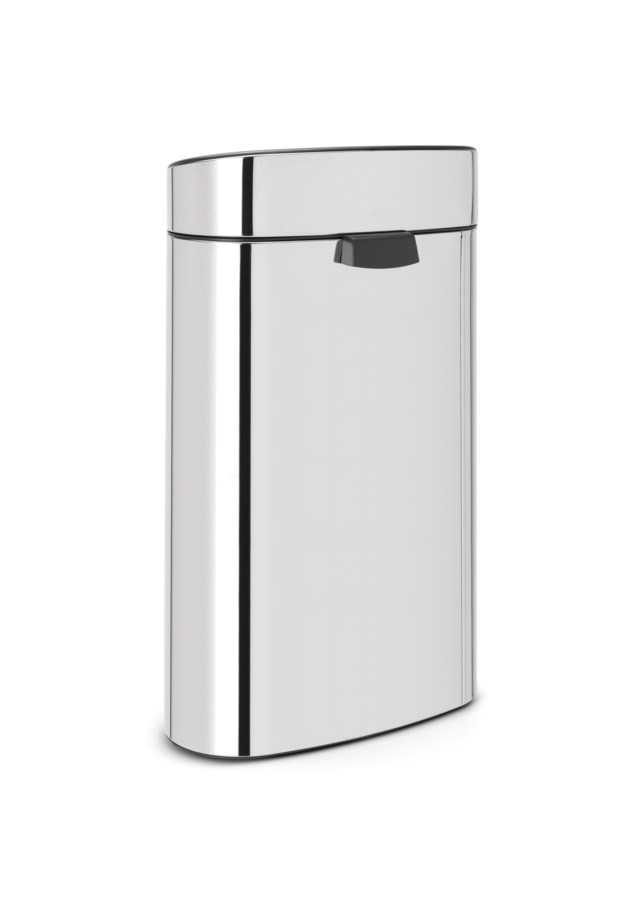 Papperstunna Touch Bin Matt 40L stål - 435x302x727 - 1