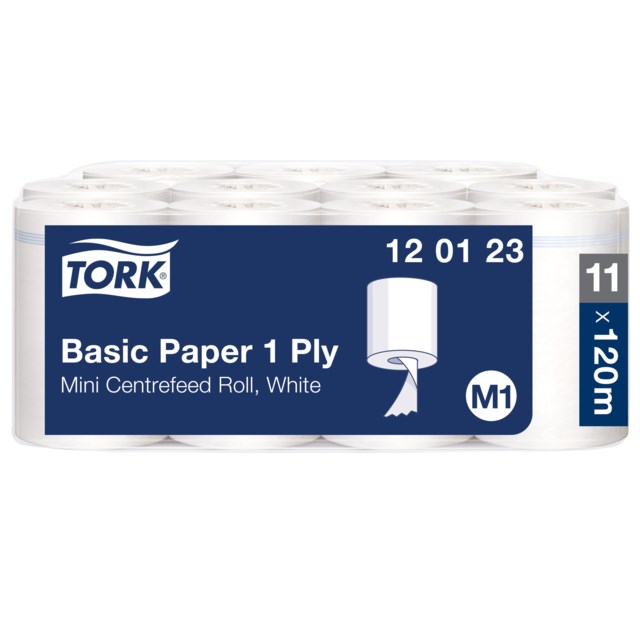 Torkpapper Tork M1 Universal 310 Mini 11 rullar/fp VIT - 1