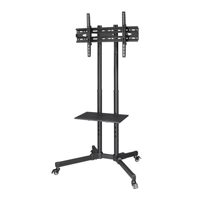 TV ställ mobilt med hjul upp till 75" VESA 600x400 Svart - 1