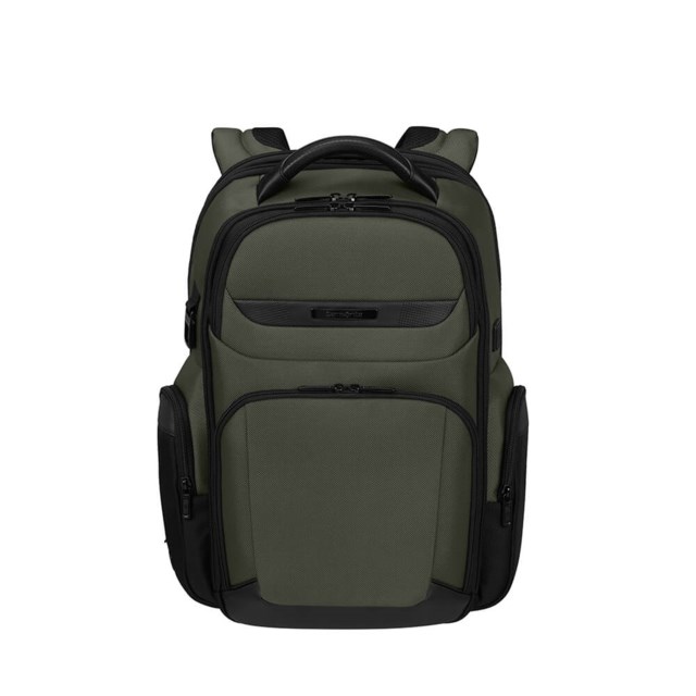 Ryggsäck PRO DLX6 15.6" 3VOL Expanderbar Grön - 1