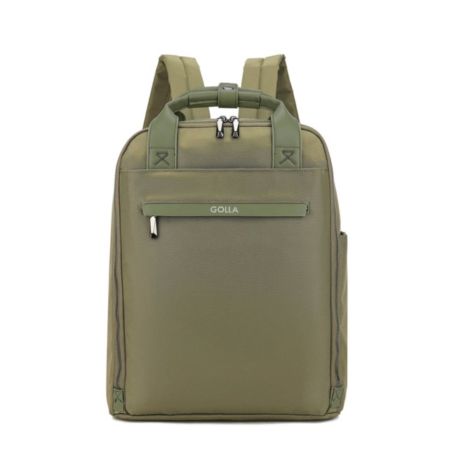 Ryggsäck Lynx Nylon och Läder 15.6" Grön - 1