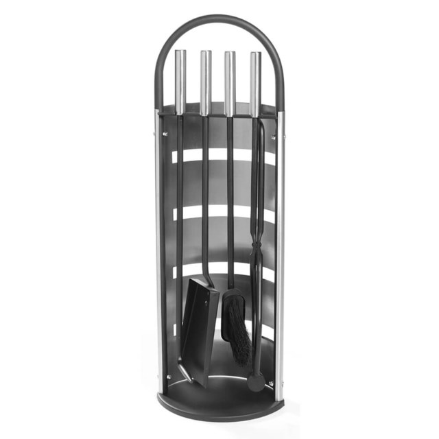 Eldstadsset 4-delat Rostfritt - 1