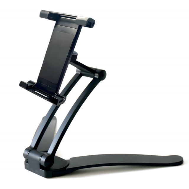 Tablet-hållare 2-i-1 XL Vägg och Bärbar upp till 12,9" Svart - 1