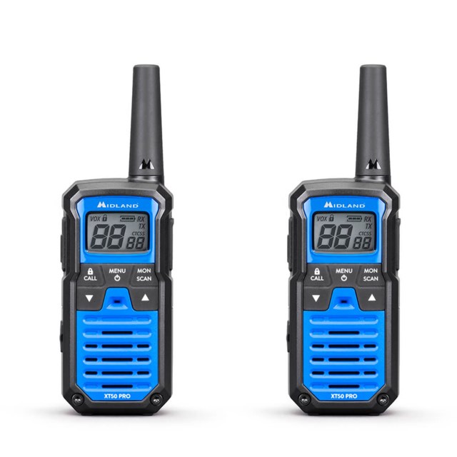 Walkie Talkie XT50 Pro Duo Svart/Blå - 1