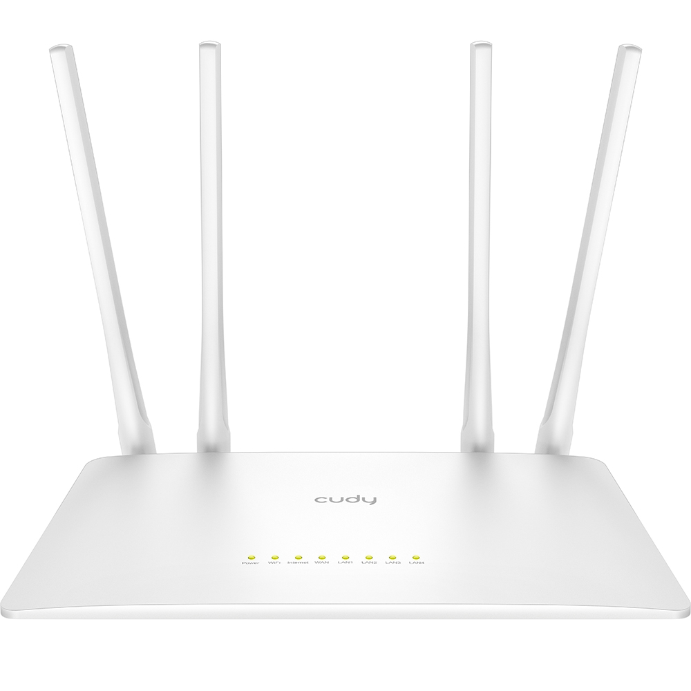 Wi-Fi Router CUDY WR1200 AC1200, dubbelband, 4 antenner - Elektronik & IT - Datortillbehör - Nätverksprodukter