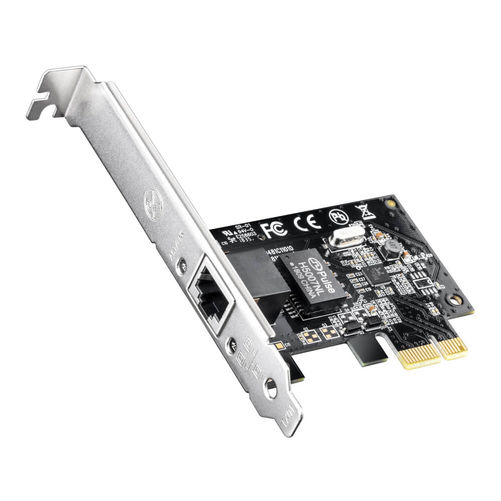 Nätverkskort CUDY PE10 PCIe Gigabit, 1-port, low-profile - Elektronik & IT - Datortillbehör - Nätverksprodukter