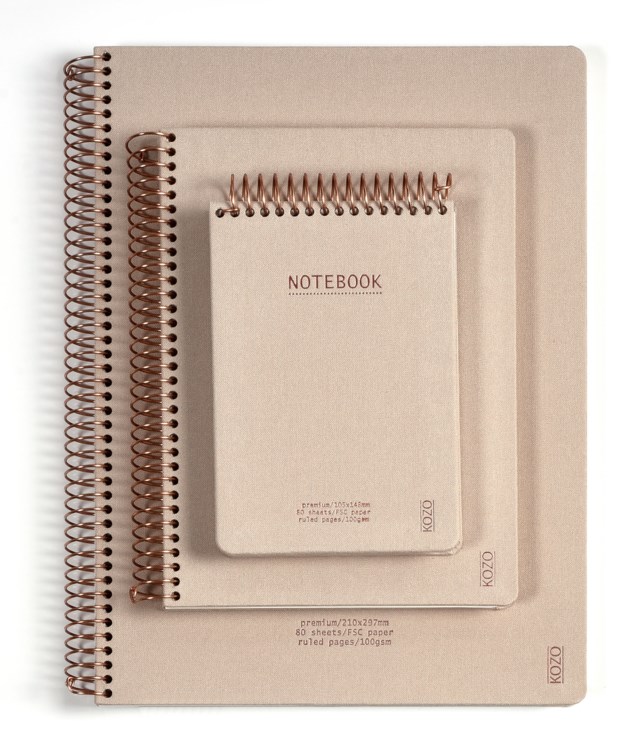 Anteckningsblock Kozo Premium A5 sand - A5 - 1