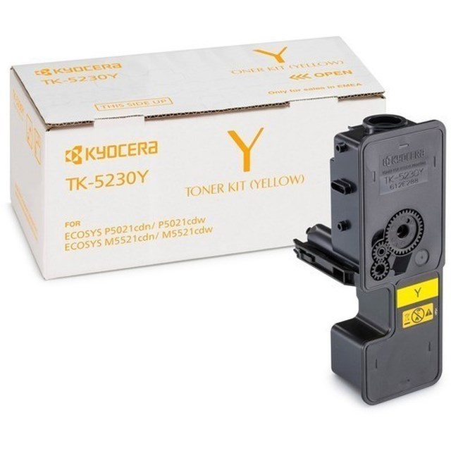 Lasertoner Kyocera TK-5230Y gul - 1