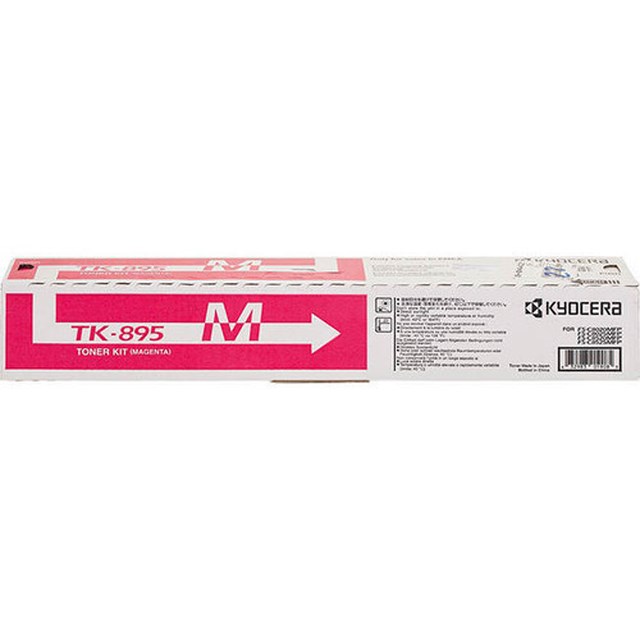 Lasertoner Kyocera Magenta TK-895 - 1
