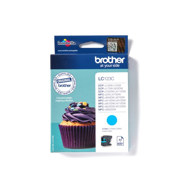 Ink-Jet Brother LC123C cyan - 1