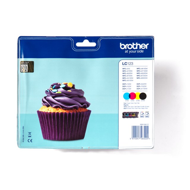 Ink-Jet Brother LC123 value pack - 1