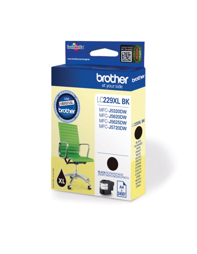 Ink-Jet Brother LC229XL BK svart - 1