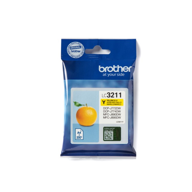 Ink-Jet Brother LC3211Y gul - 1