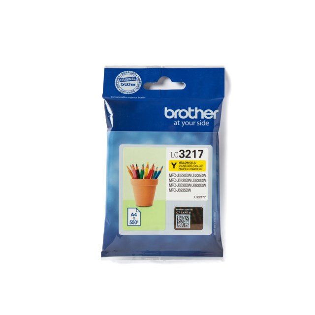 Ink-Jet Brother LC3217 gul - 1