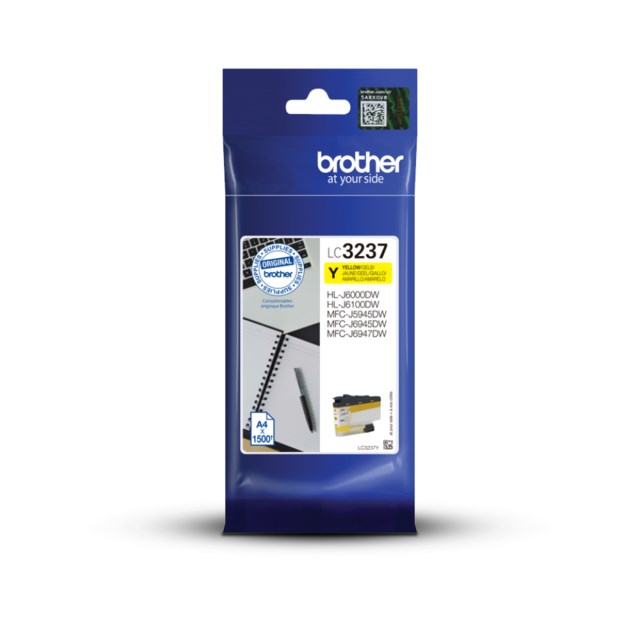 Ink-Jet Brother LC3237Y gul - 1