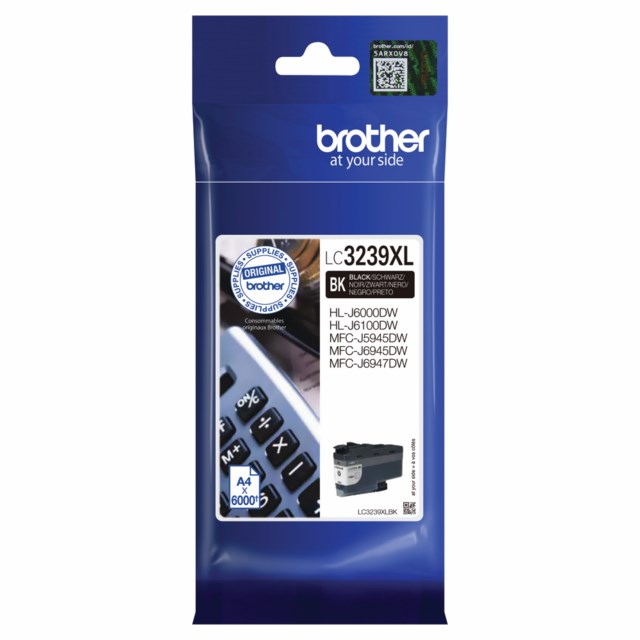 Ink-Jet Brother LC3239XLBK svart - 1