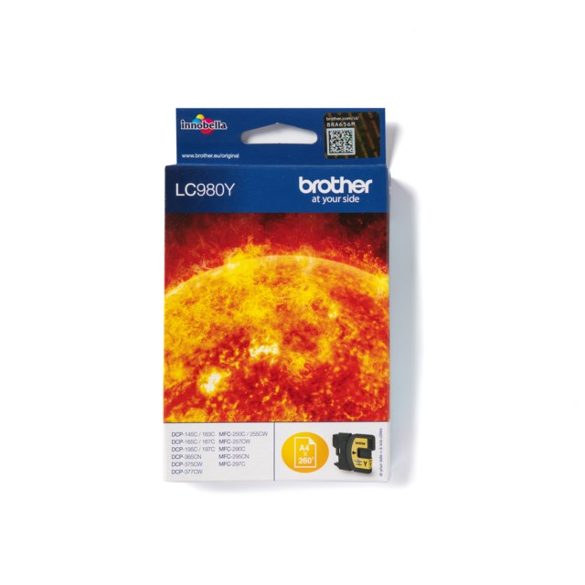 Ink-Jet Brother DCP-145C/165C/195C, MFC-295CN gul - 1
