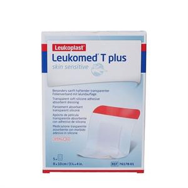 Filmförband Leukomed T Skin Sensitive Steril 8 x 10 cm 5-P - 1