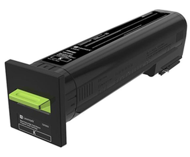 Lasertoner Lexmark CS820 svart (Corporate) - 1