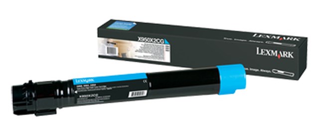 Lasertoner Lexmark Cyan High Cap - 1