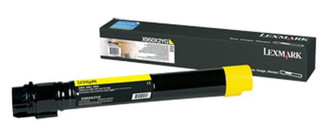 Lasertoner Lexmark Yellow High Cap - 1