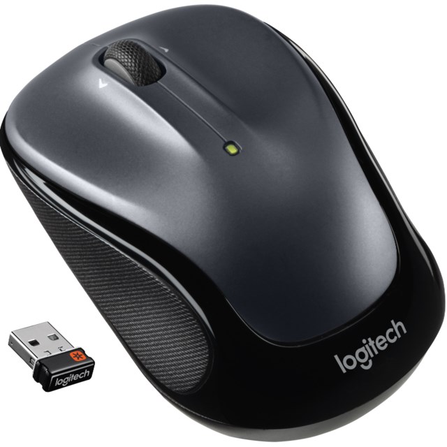 Mus Logitech M325s trådlös mörkgrå - 1