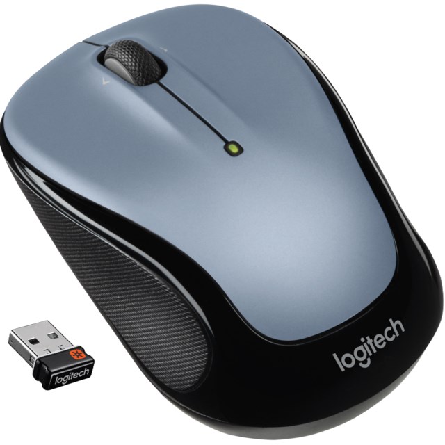 Mus Logitech M325s trådlös ljusgrå - 1
