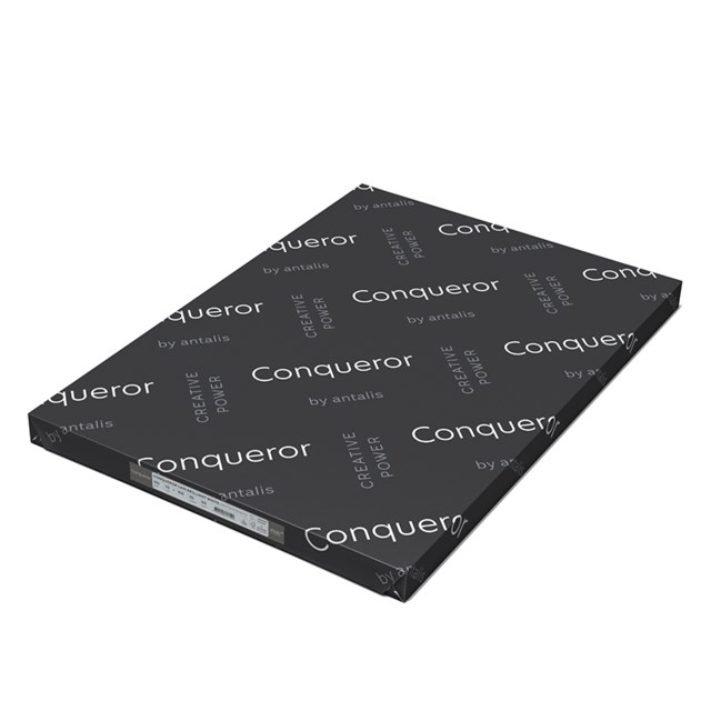 Papper Conqueror Laid Diamond white A4 100g 500st/fp - A4 - 1