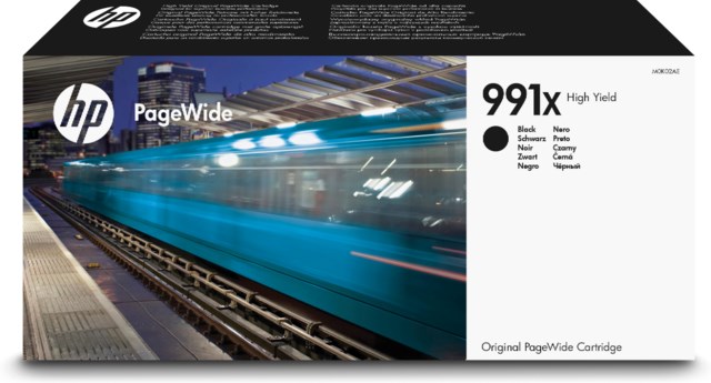 Ink-Jet HP 991X svart - 375ml - 1