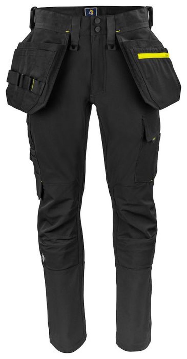 Midjebyxa 5551 Stretch svart C52 - C52 - 1