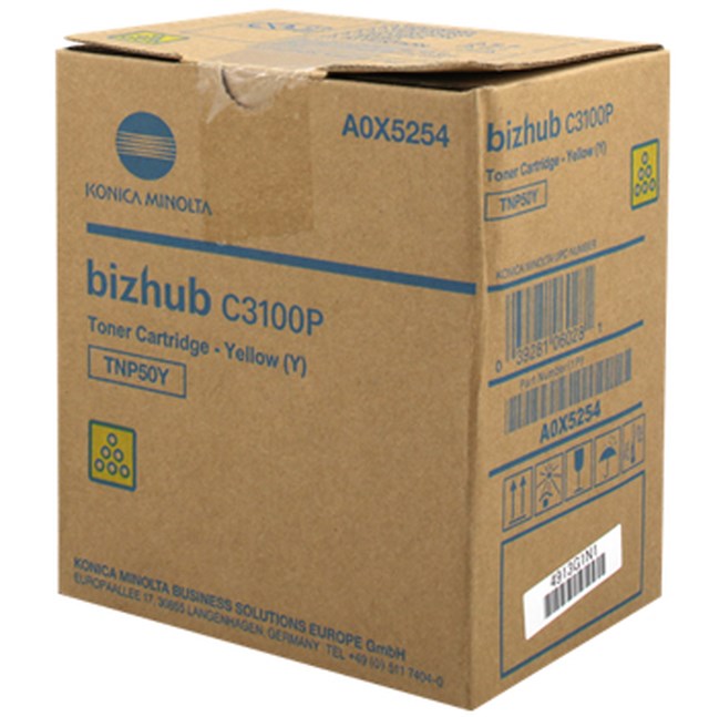 Bizhub C3100P yellow toner - 1
