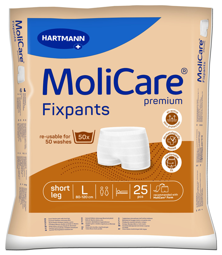 Fixeringsbyxa Hartmann MoliCare Premium Fixpants Short Leg, L - Personlig Hygien - Personlig Hygien