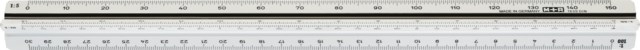 Skallinjal 1:2,5-100 typ F - 30cm typ F - 1