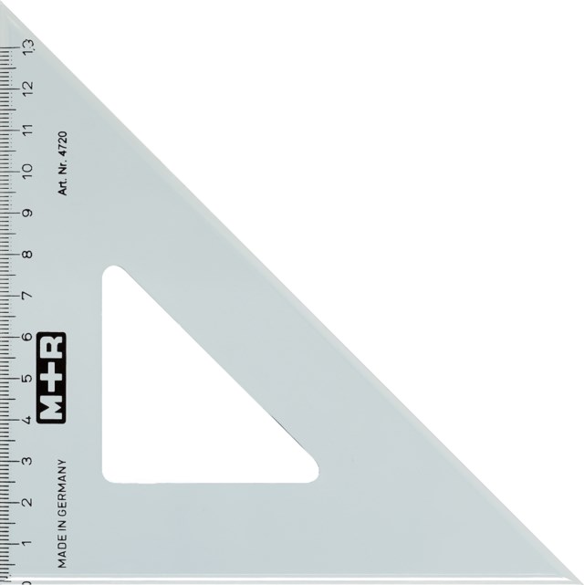 Vinkelhake 45-45-90° 13 cm - 130mm - 1