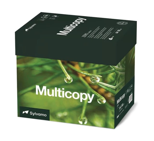Kopieringspapper Multicopy Zero A4 80g Xpressbox 2500ark/krt - A4 - 1