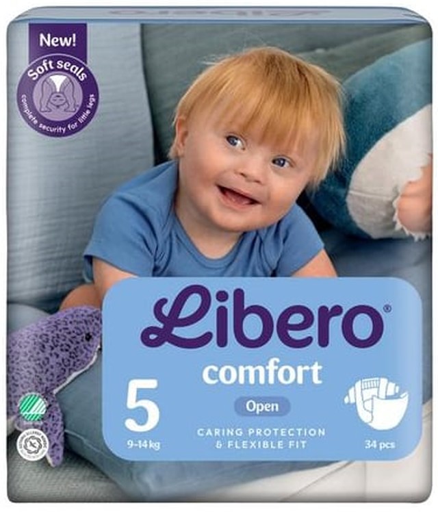 Blöja Libero Comfort 5 9-14kg 34/fp - 9-14kg - 1
