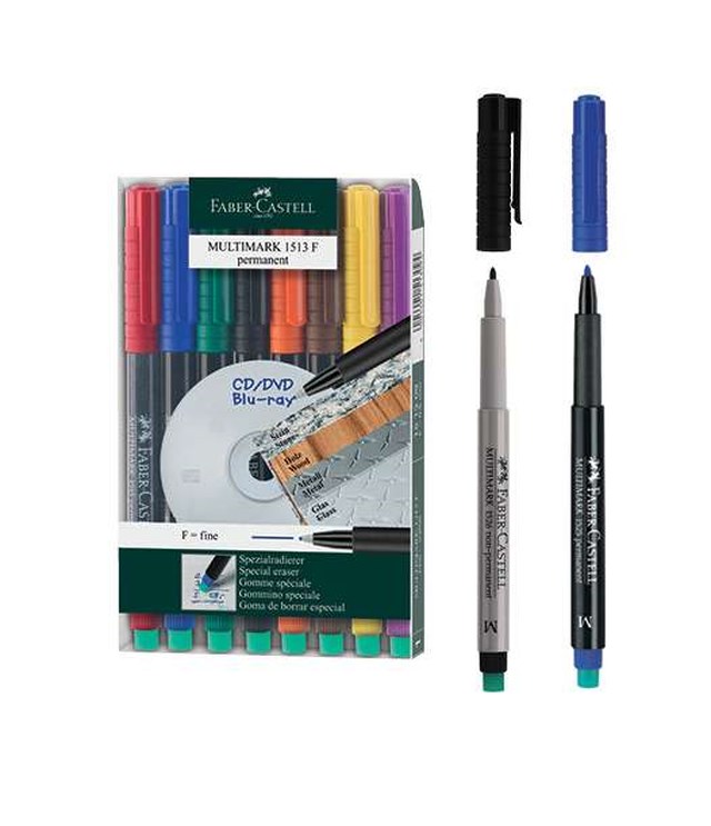 Overheadpenna Faber Castell Multimark V M 4-set - 1