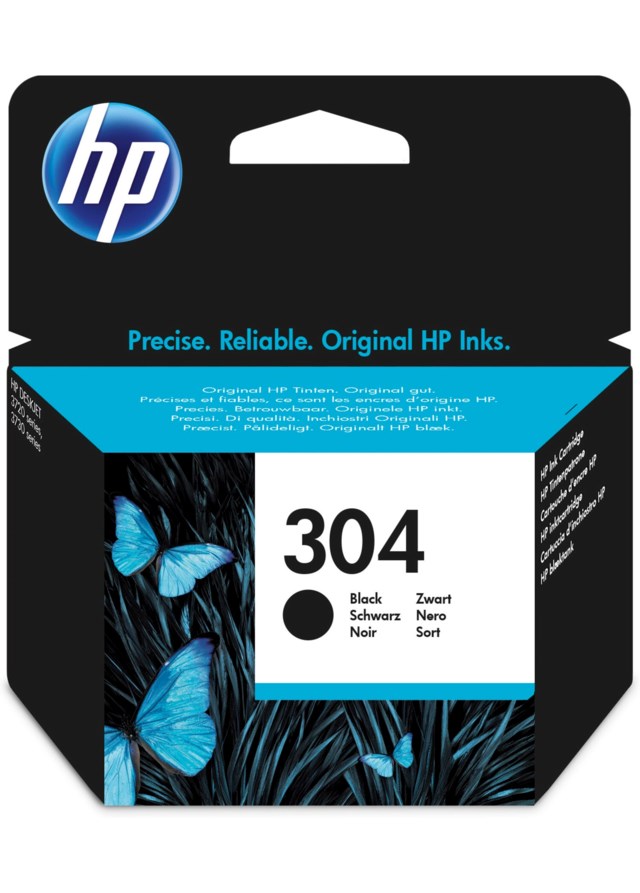 Ink-Jet HP No 304 svart - 1
