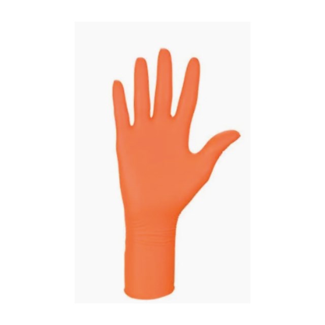 Engångshandske Nitrylex High risk Nitril Orange - XL - 1