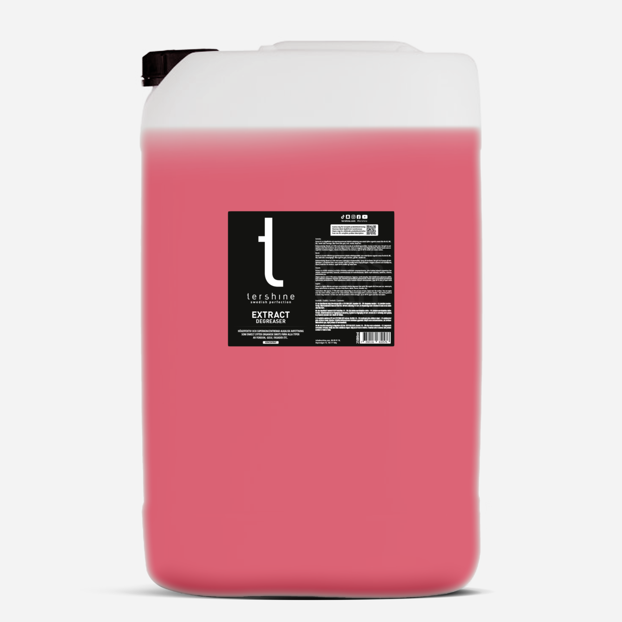 Alkalisk Avfettning Tershine Extract Koncentrat, 25 L - Städ & Hygien - Rengöringsmedel & Städkem - Bilrengöring