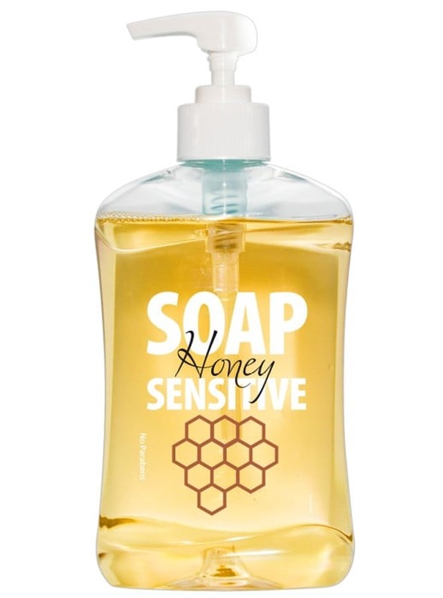 Tvålcreme Soap Sensitive Honey 500ml - 1