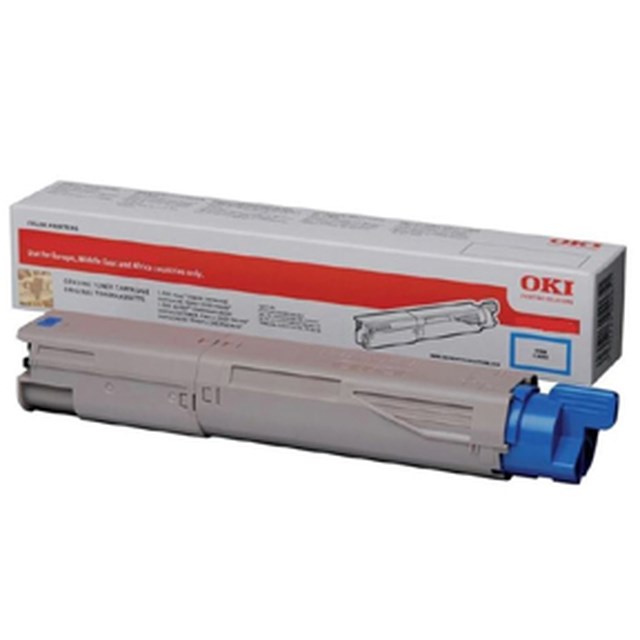 Lasertoner Oki MC873 cyan - 1