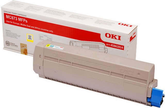 MC873 yellow toner 10K - 1