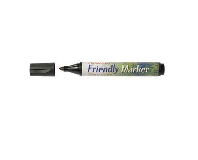 Märkpenna Friendly F svart - 1mm - 1