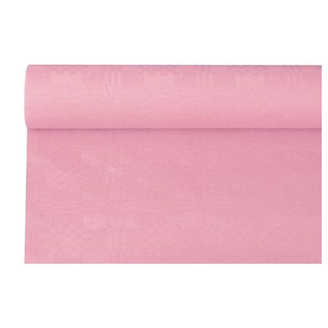 Bordsduk Damast ljusrosa 1,2x6m - 1