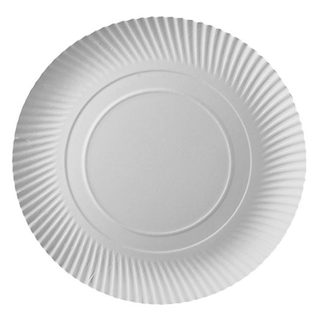 Tallrik, papper "pure" rund Ø 32 cm, 10st/fp - 320mm - 1