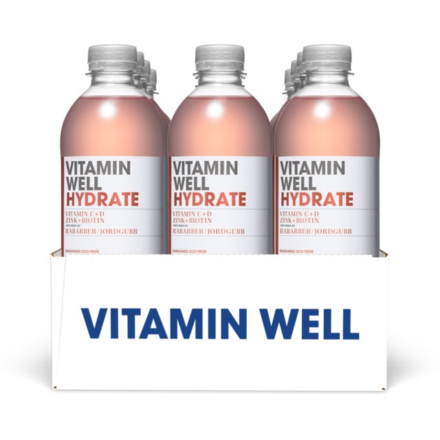 Dryck Vitamin Well Hydrate - 500ml - 1
