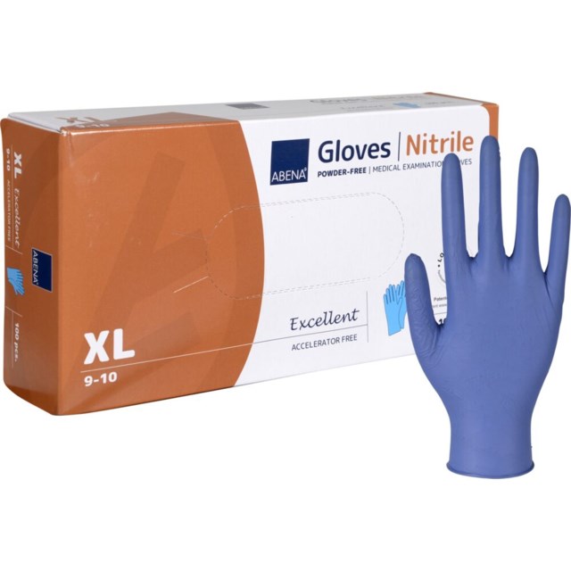 Engångshandske Nitrylex Classic Nitril blå - M - 1